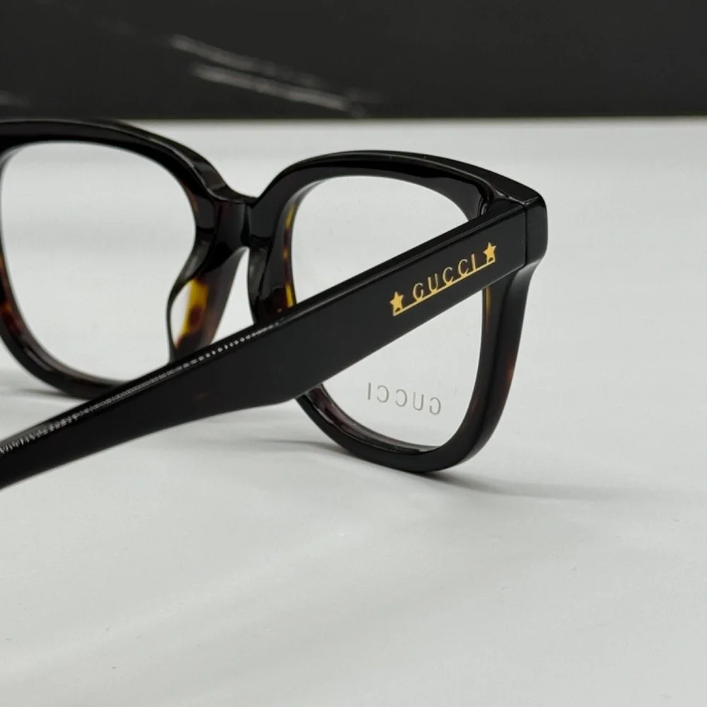 NEW GG1173OA 002 GUCCI EYEGLASSES DARK HAVANA